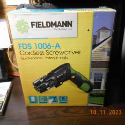 Fieldmann FDS 1006 A винтоверт с патронник 4.8v