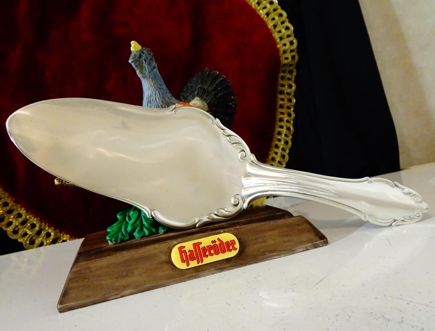 Посребрена лопатка за торта Hoka 90, барок.