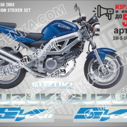 Suzuki Sv650 2003 - Blue Version