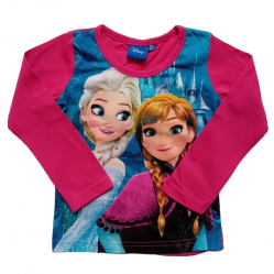 Блуза за момиче с Елза и Анна Frozen