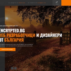 Encrypted. bg - Изработка на Онлайн магазин, Уеб сайт или Блог  150лв