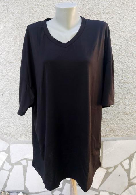4XL Нова черна тениска