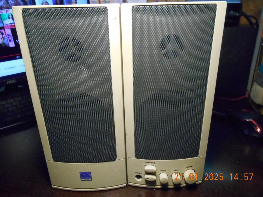 Soundlink sl 8120 PC speakers vintage 2004