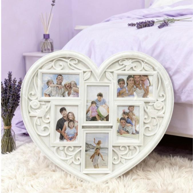 Рамка за снимки сърце - любимите снимки на едно място