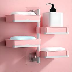 Въртящ се органайзер за баня или кухня с 4 нива