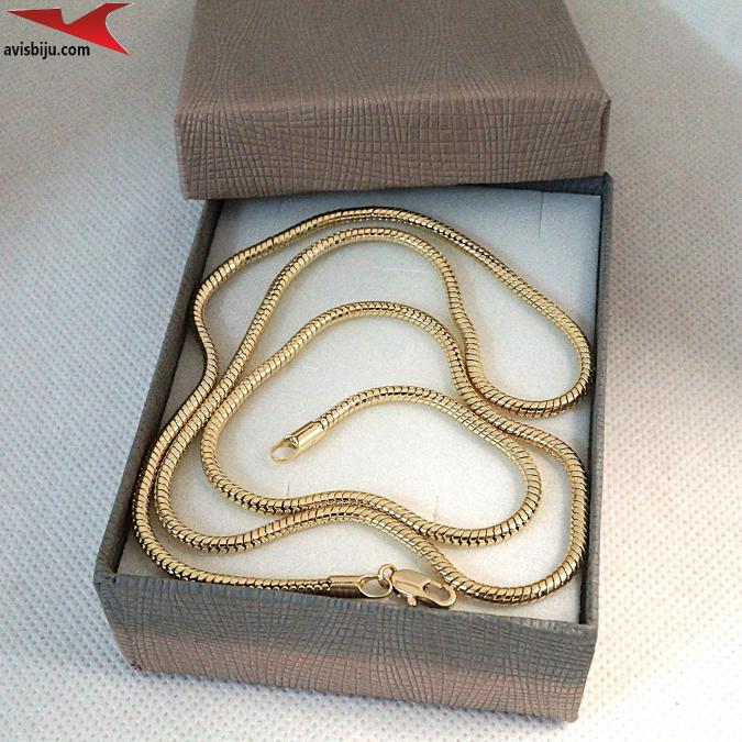 Синджир с 14К златно покритие