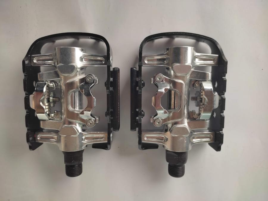 Продавам колела внос от Германия Нови алуминиеви педали с автомати EXU