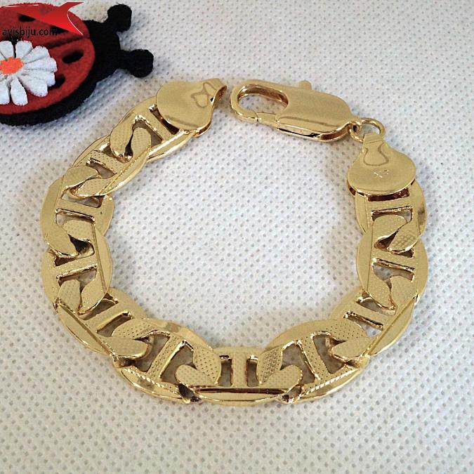 Гривна с 14К златно покритие