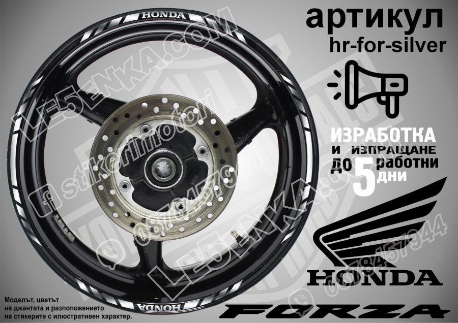 Honda Forza Silver кантове за джанти