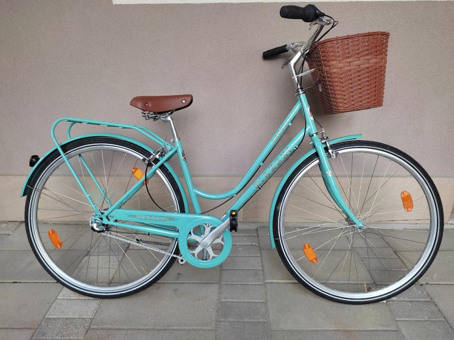 Продавам колела внос от Германия оригинален Италиански велосипед Bian