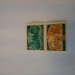 Серия от 2 пощенски марки от Ссср 1966 г.