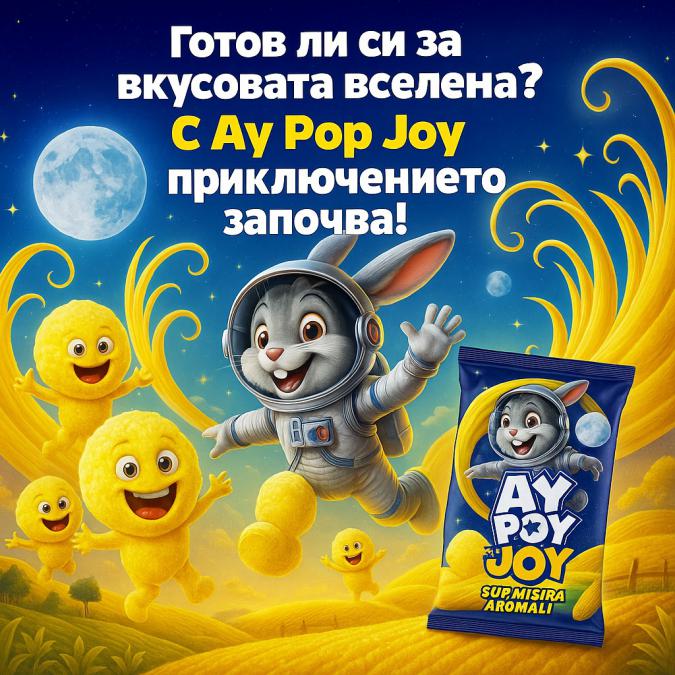 Царевичен снакс AY POP JOY
