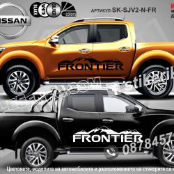 Nissan Frontier Mountain стикери