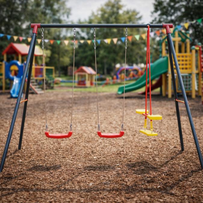 Комплект от 2 люлки и балансираща везна - рецепта за часове забавление