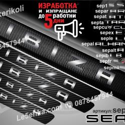 Seat Ibiza прагове от карбон