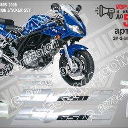 Suzuki Sv650s 2006 - Blue Version