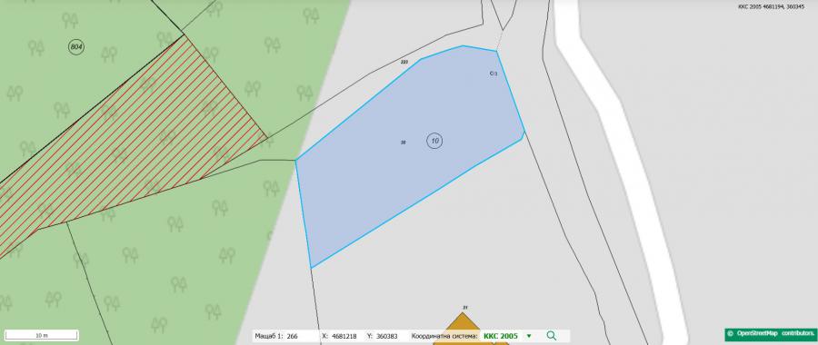 Поземлен имот в курортен комплекс Вили Костенец, 515м2