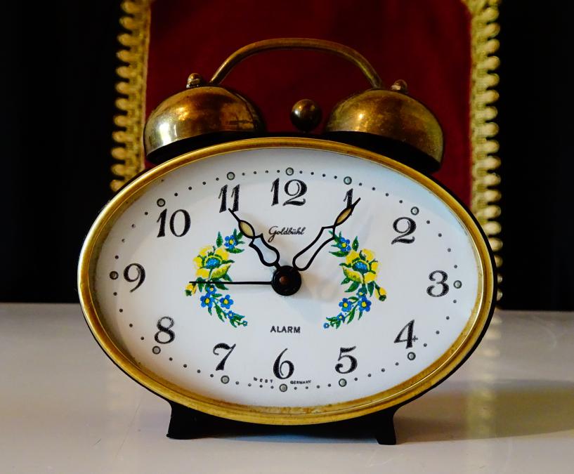 Goldbuhl механичен часовник, будилник.