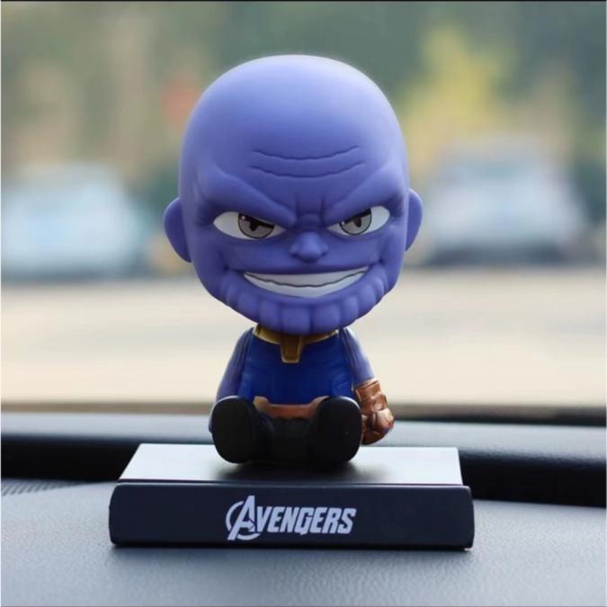 Фигурки с клатеща се глава за кола  Hulk, Thanos, Luffy