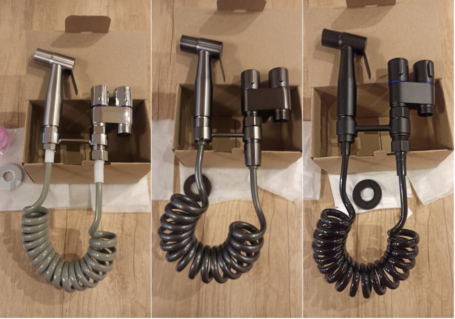 Хигиенен душ система за тоалетна или биде - 3 Цвята