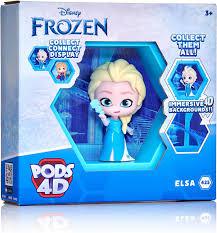 Колекционерска статуетка-кукла Frozen Pods 4D