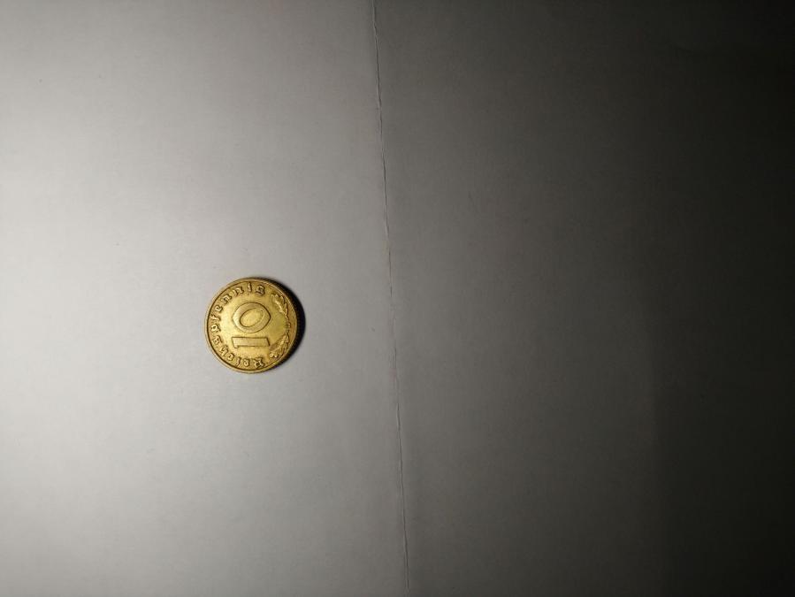 Монета 10 райхпфенинга 1938 г.