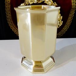 Масивна ваза от месинг Collini, 820 гр.