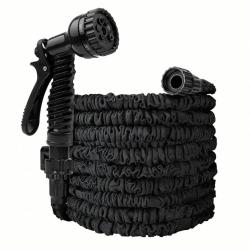 Гъвкав разтеглив градински маркуч 30м  Пълен комплект с пистолет 7 ф