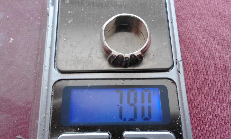 сребърен пръстен - дамски - 7,9 гр., 925 проба - Красота