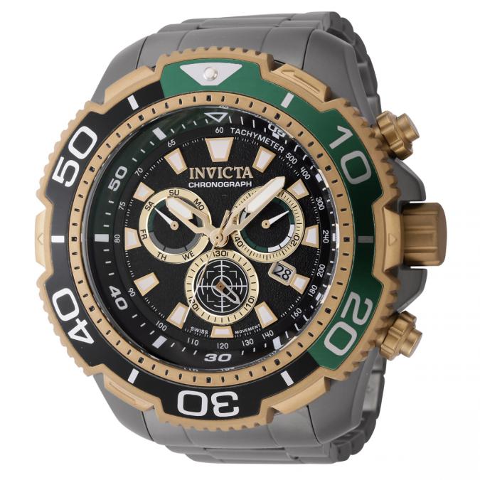 Промо Invicta Ti-22 Titanium нов швейцарски брутален часовник