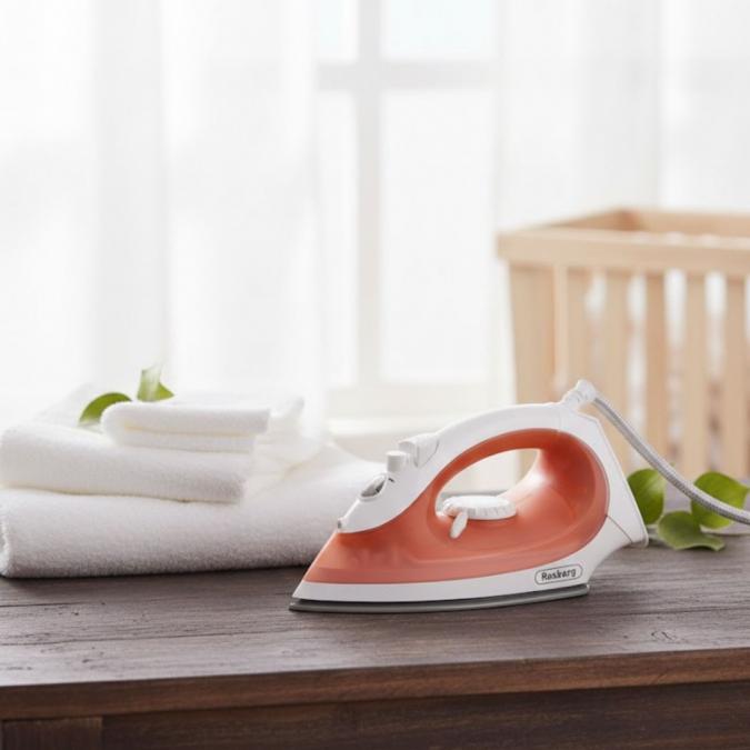 Парна ютия Rosberg R51050fc 2000w с керамична плоча и термостат