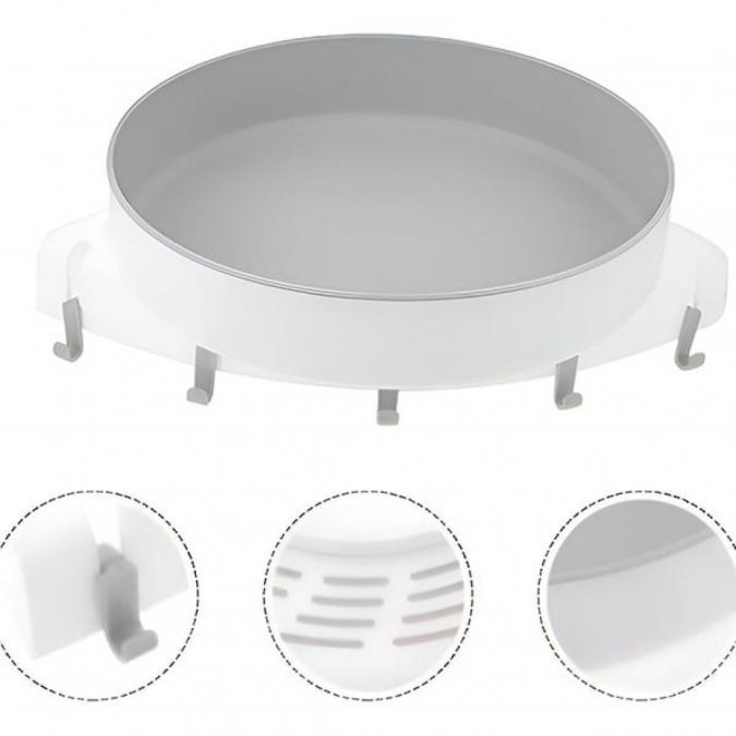 Въртяща се ъглова поставка за баня или кухня