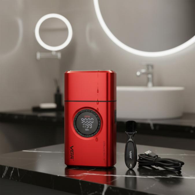 Безжична акумулаторна самобръсначка VGR V-378 - гладко бръснене и дълъ