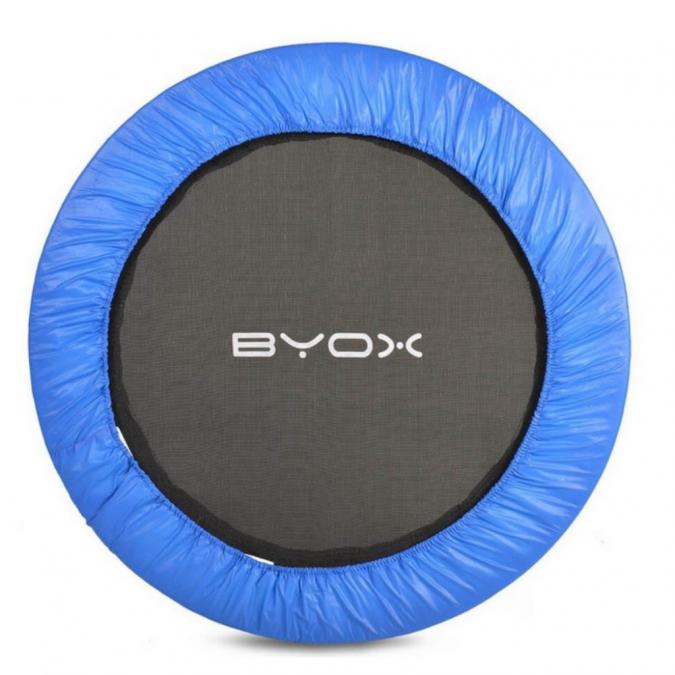 Батут без мрежа Byox 101cm 96cm  розов и син, до 100 кг