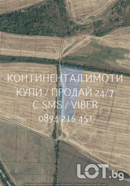 Код 70070. Нива 8200м2, кат. 4-та, която се намира на около 300м от шо