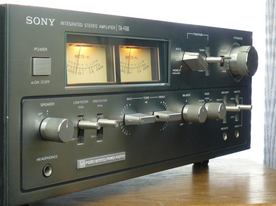 Retro Classic audio Amplifier Sony