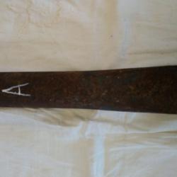 Голям секач за разцепване на трупи  А.