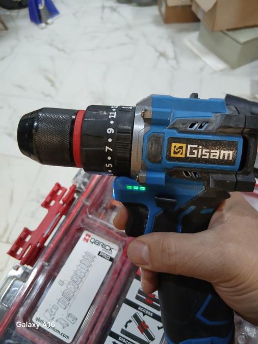 Акумулаторен безчетков винтоверт Gisam 16.8v