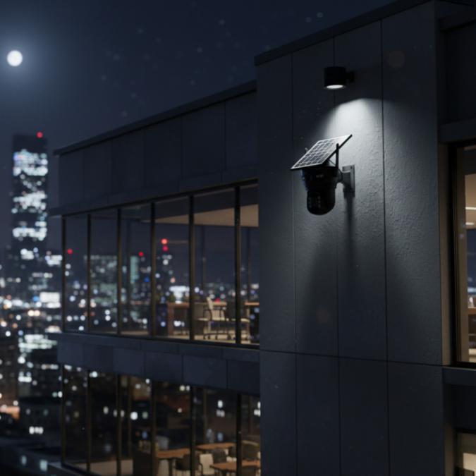 Соларна двойна камера Lylu 10 диода - Icsee за охрана