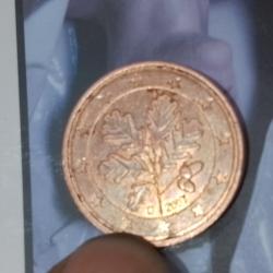 Колекционерскии монети германски 5цента 2002 2007 г