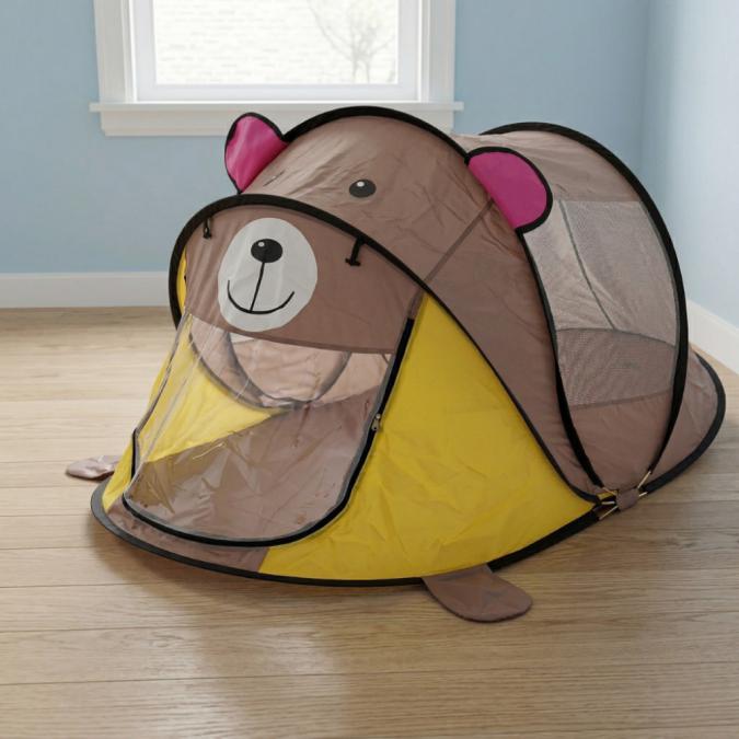 Детска саморазгъваща се палатка  лека, компактна и перфектна за дома,