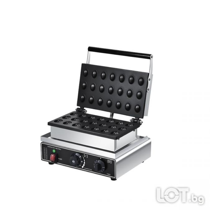Професионална гофретник машина 1.5 kW компактна и надеждна