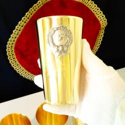 Месингова чаша Крал на кеглите, боулинг от 1970 г.