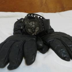 Мотористки ръкавици и рокерски колан