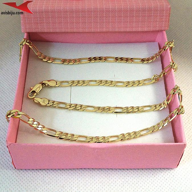 Синджир с 14К златно покритие