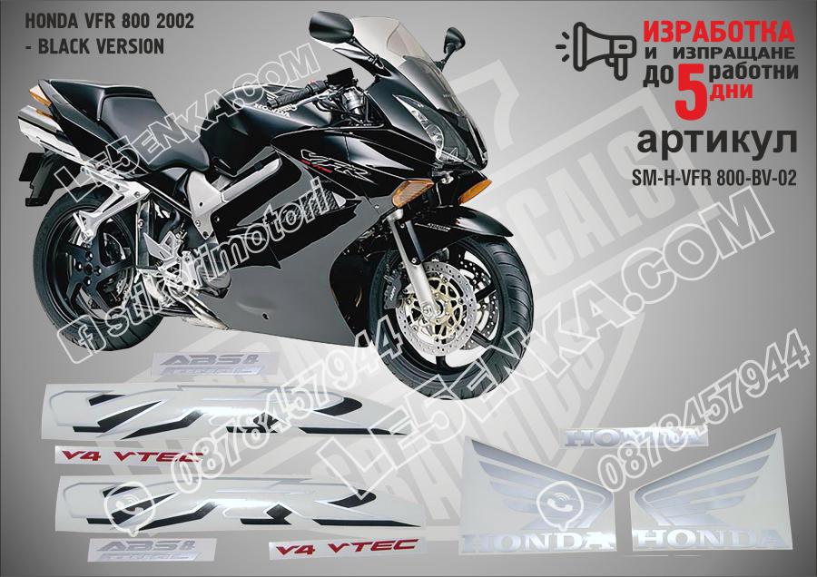 Honda VFR 800i 2002 Black Version