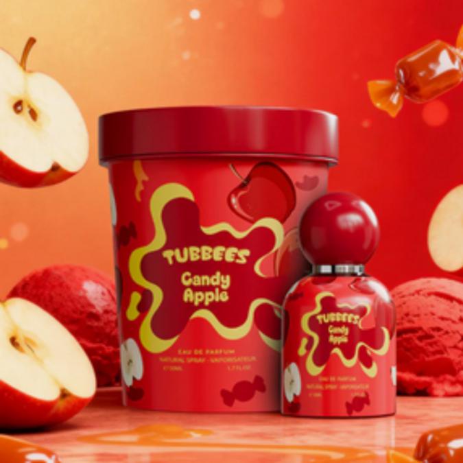 Детски парфюм Tubbees Candy Apple  Плодов гурме аромат със захарен па