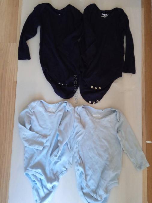 Боди бебешки 4 броя размер 74 80