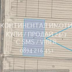 Код 70104. Нива 5400м2 с правилна правоъгълна форма с много лесен дост