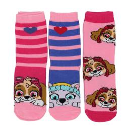 Чорапи за момиче пес Патрул - комплект от 3 бр.